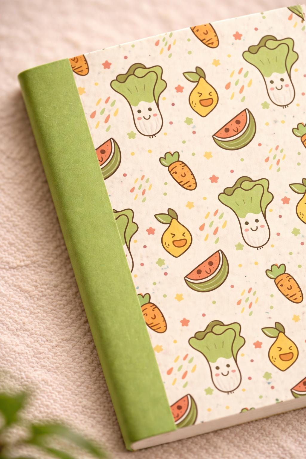 Mini Food Journal: Handmade Pocket Notebook, Stationery