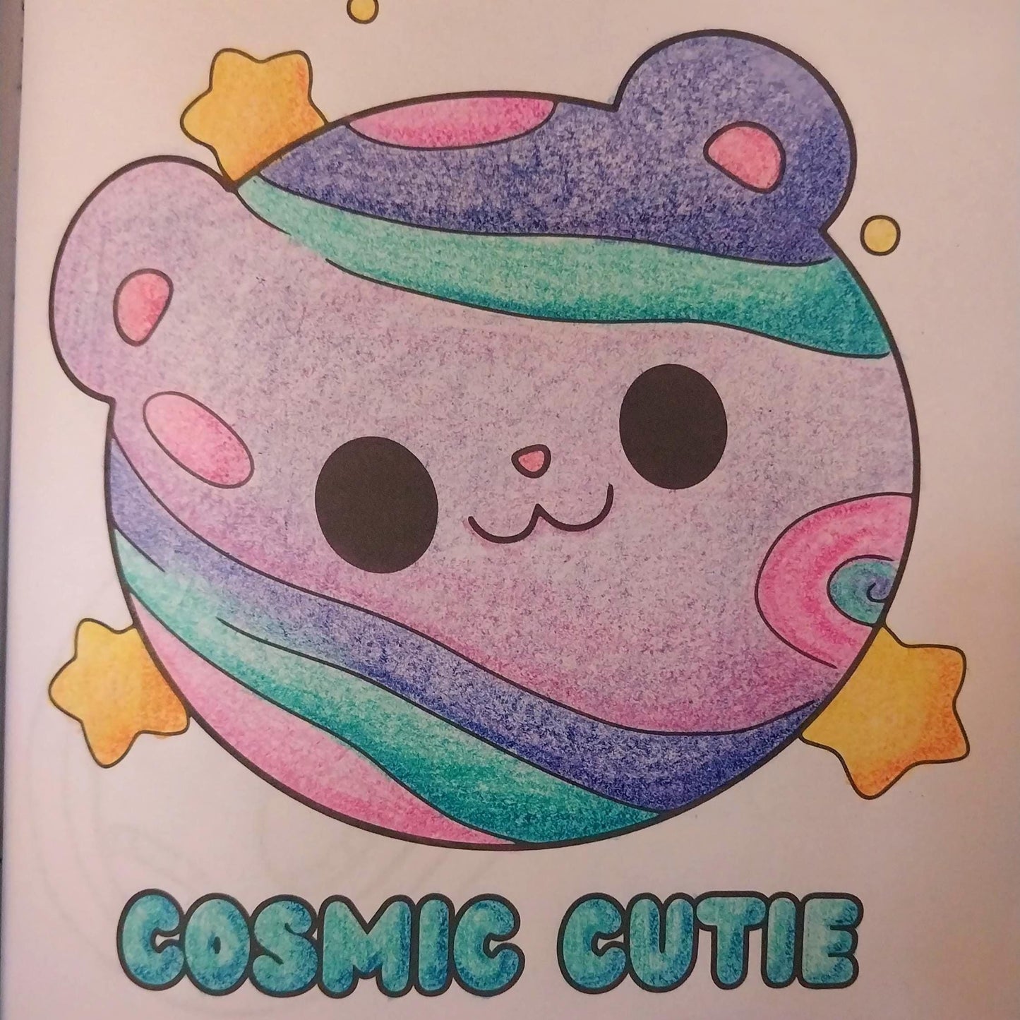Galaxy Coloring Book: Bold Space Designs for Kids & Adults