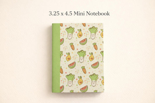 Mini Food Journal: Handmade Pocket Notebook, Stationery
