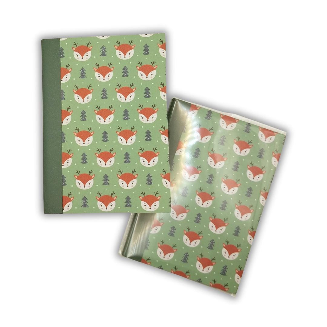 Handmade Mini Woodland Deer Notebook – Pocket Journal