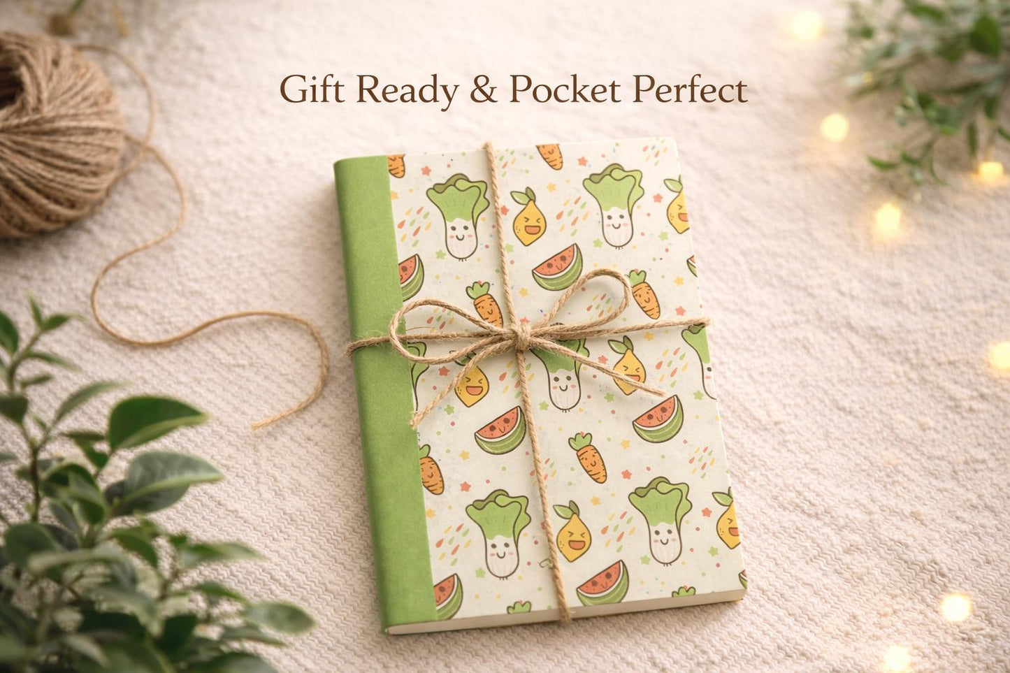 Mini Food Journal: Handmade Pocket Notebook, Stationery