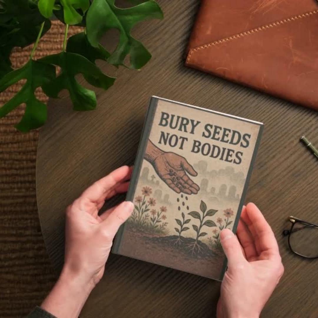 Bury Seeds Not Bodies Notebook: Dark Humor Sarcastic Journal (6x9")