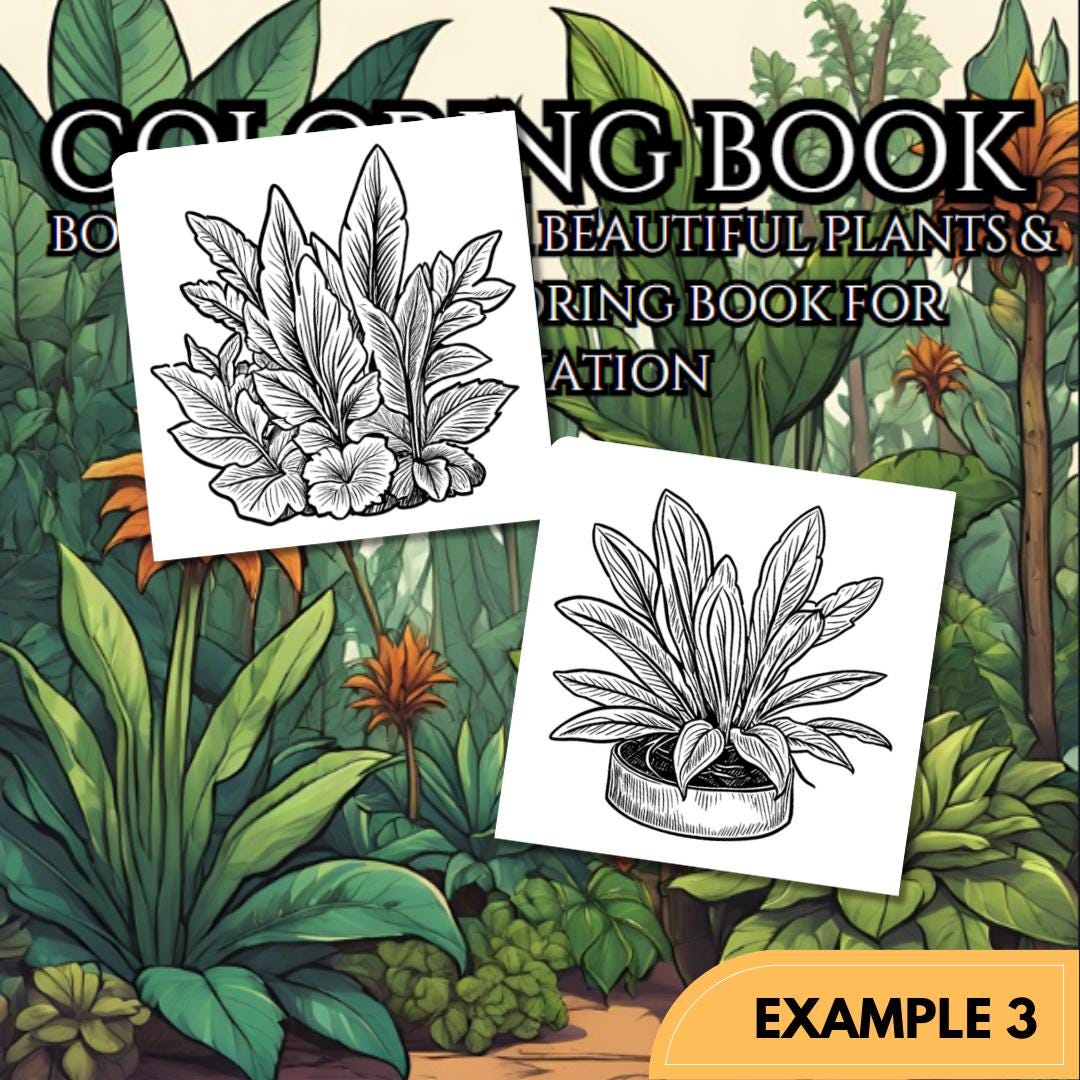 Botanical Bliss Coloring Book: Nature & Flower Designs for Relaxation and Mindful Coloring